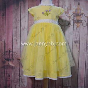 Wholesale little girls gauze princess dress